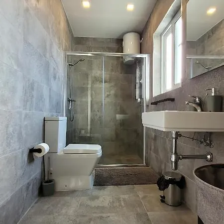Stylish - Modern - Large Terrace - 2 Bed - 200 M From Sea - Fully Air Con Apartment